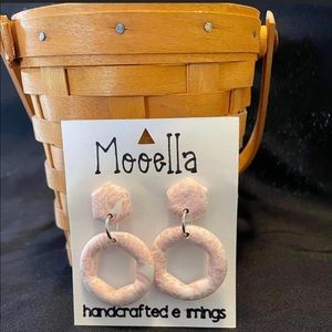 Retro Pink Earrings